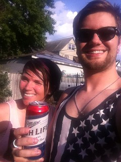 Derek Brooks and Kari Brooks - Memorial Day.