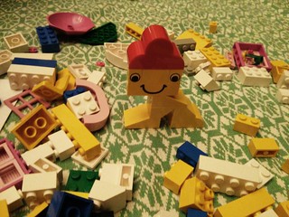 I made a crawling lego man. Sort of.