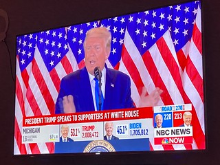 Donald Trump - Dude thinks he’s winning.