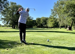 Beautiful morning for some golf