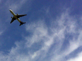 Plane over the office.