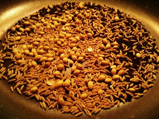 Roasting spices