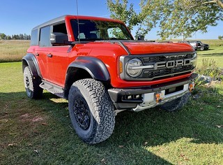 Maybe the first Raptor Bronco in Iowa?