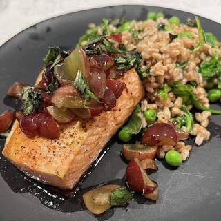 Cooking - Kari made this salmon and it looks so tasty