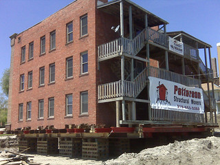 This is not a small building to be moving around.