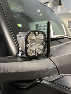 Ditch lights and stubby antenna: installed