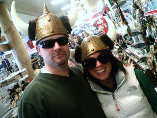 One of these hats came with us