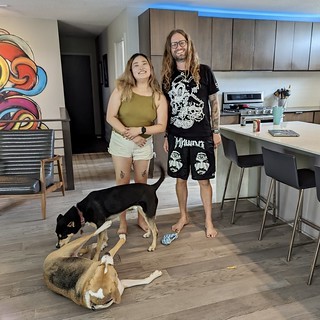 Annie Oh - We tried to get the dogs in the photo, but that didn’t quite work out