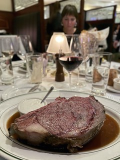 I did not expect this steak to be the size of my thigh