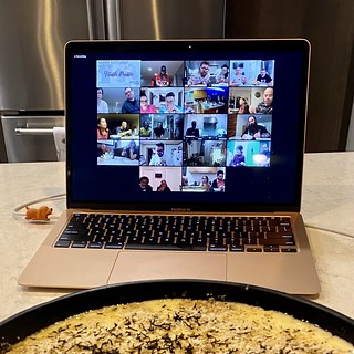 Covid-19 - Cookin n eatin and zoomin for Harper's birthday