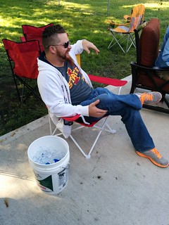 Josh Chapman - "Nice cooler, Chapman" "Thanks, I got the idea off pinterest"