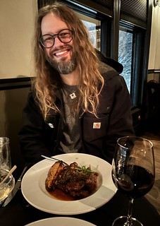 It’s a bit drafty by these Victorian windows in these negative temps.