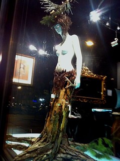 Art - This place always has amazing things in their front window.