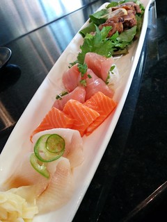 Sushi - It's good to be back... and it's crazy how the fish in Iowa is fresher than the stuff I had in th...