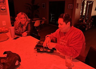 Rik and Dent dropped by to help, lol