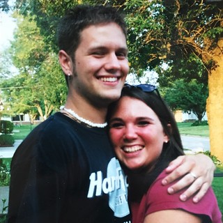 Found this photo from college, ha