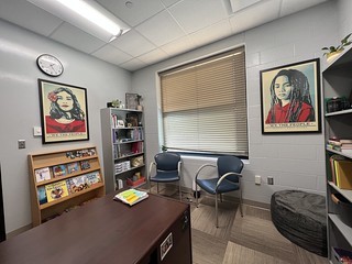 Art - Hung some prints in Kari's new office