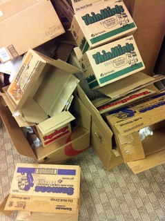 So we ordered some girl scout cookies