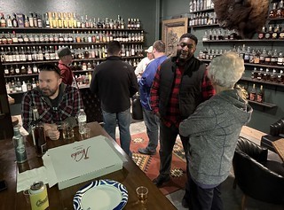 Hangin at the whiskey warehouse