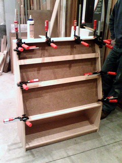 Almost done with Kari's book display