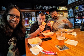 Nathan D - We got to club 2000 too late for steak so... Kung Fu Tacos.