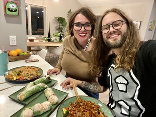 Covid-19 - Friday night Thai food take out