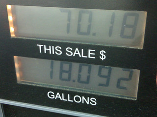 I love buying gas!