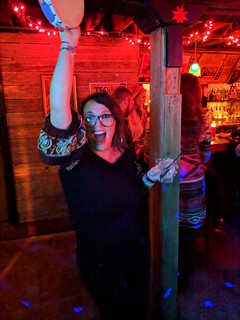 Tambourine dance party