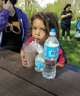 Someone put me in charge of ordering chocolate milk for a 3 year old. Here's a pint, kid.