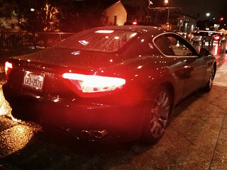 Ubers got a bit fancier as of late... Maserati.