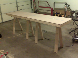 Building - Almost Finished Beer Pong Table for Wingert