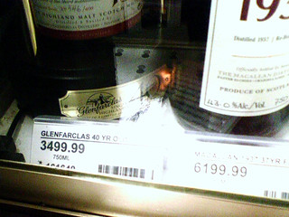 Drinks - Glenfarclas 40 Year - $3500