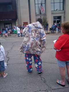 An amazing wolf coat that I wish I had.