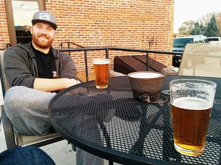 Gettin an afternoon beer with this dude.