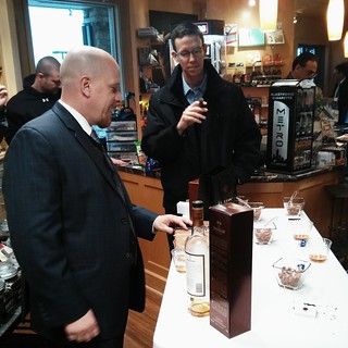 Ashton tasting at David's