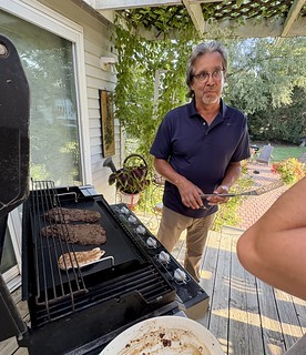 Flank steaks n chicken