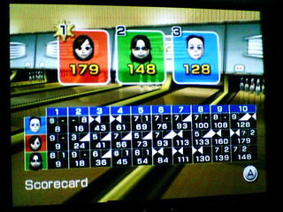 Kari won, Jeff got second, I lost bad