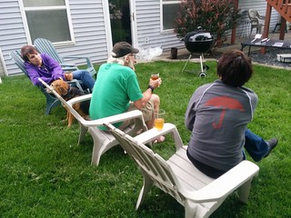 Cigars, homebrew, grillin