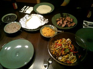 I only took this photo cause Kari was waiting to eat til I did.