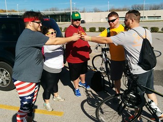 Biking - Thome's birthday bike ride