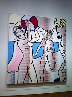 Art - Beach Ball Nudes by Lichtenstein