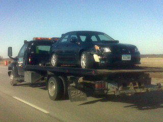 Poor sti. slid into a wall?