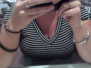 I was aiming for her dinner.  this turneed out better.