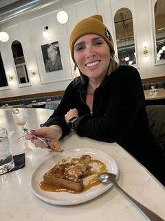 Dessert with this lovely lady