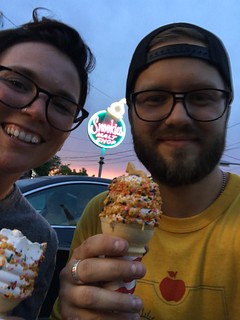 Derek Brooks and Kari Brooks - Crunch cones
