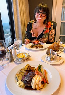 Gonna get stuffed on some filet and lobster and stuff.