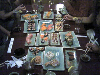 Sushi, lots of sushi