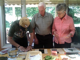 Betty Brooks - Makin sushi!