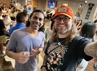 Sul’s back in town and we found ourselves hanging at a party in the skywalk, lol