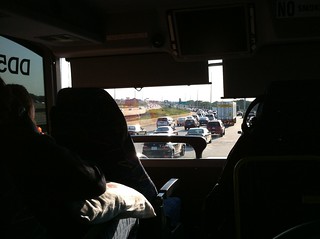 Heading home at rush hour